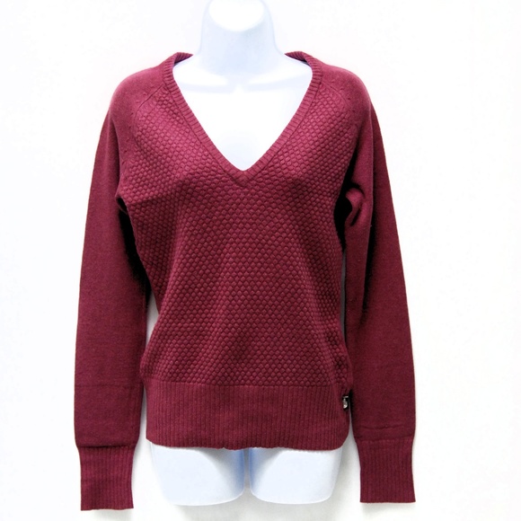 The North Face Sweaters - The North Face Women's V-Neck Pullover, Magenta, S